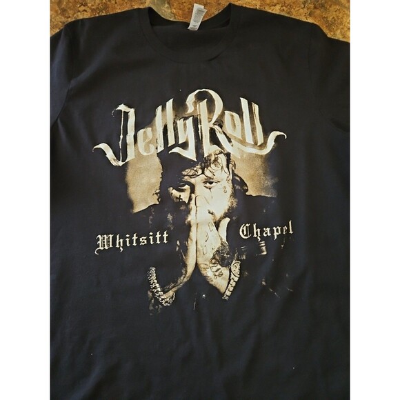 Jelly Roll Country Music Licensed T-shirt Black Xl - Picture 2 of 6